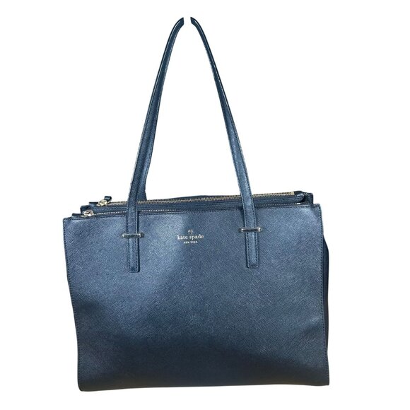 kate spade Handbags - Kate Spade Cedar Street Jensen Black Leather Shoulder Bag Tote Bag